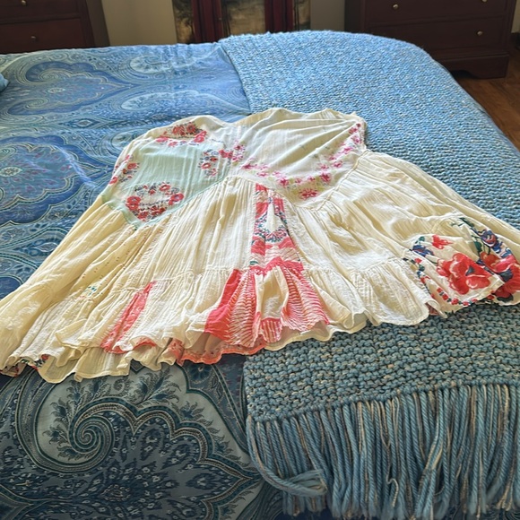 Free People Mended With Scarves good used Condition - Picture 3 of 5